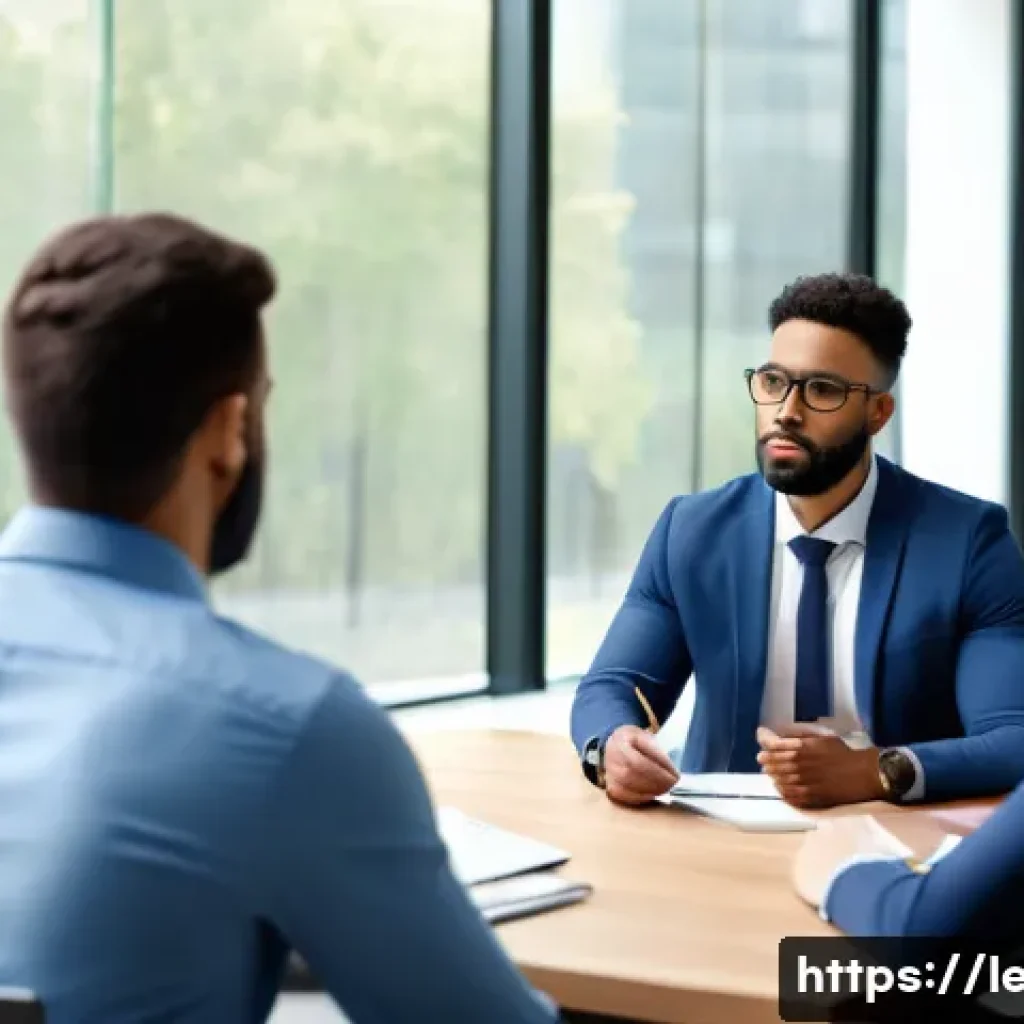 리더십 코치가 되는 방법 - A professional leadership coach attentively listening to a diverse group of business professionals i...